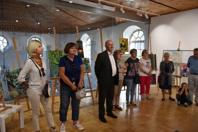 Poplenerowy wernisaż malarstwa 